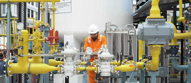 Industrial Gas Connection