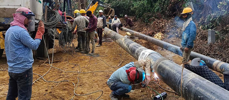 Gas Pipeline Construction